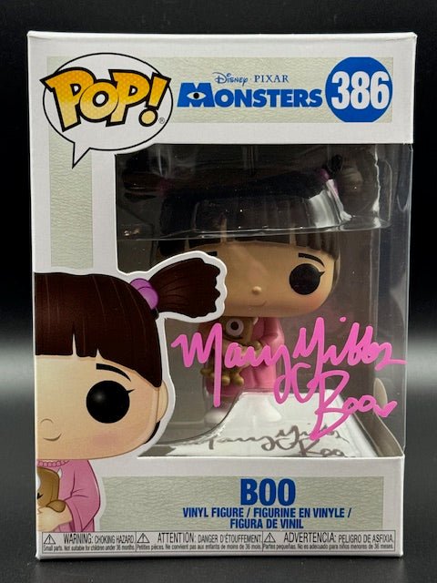 Mary Gibbs Signed Boo Funko Pop #386 - Curators Corner LLC