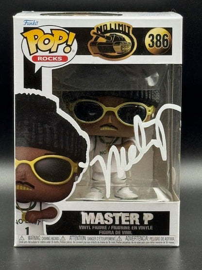Master P Signed No Limit Master P Funko Pop #386 - Curators Corner LLC