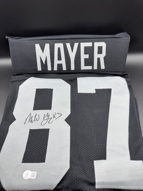 Michael Mayer Signed Custom Jersey - Curators Corner LLC