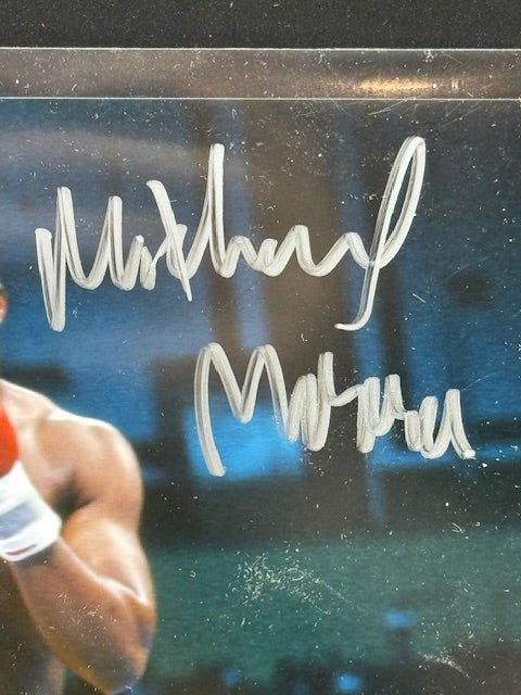Michael Moorer Signed Photograph 8x10 - Curators Corner LLC