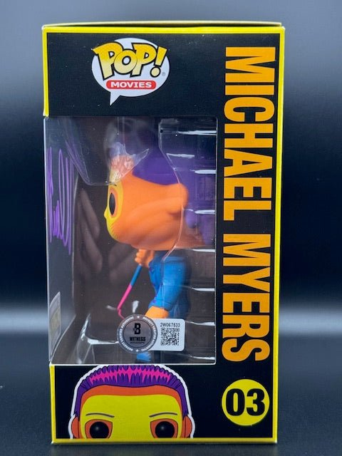 Nick Castle Signed Michael Myers Funko Pop #03 *Limited Edition* - Curators Corner LLC