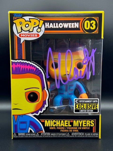 Nick Castle Signed Michael Myers Funko Pop #03 *Limited Edition* - Curators Corner LLC