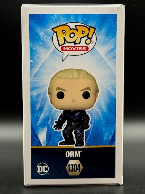 Patrick Wilson Signed Aquaman Orm Funko Pop #1304 - Curators Corner LLC
