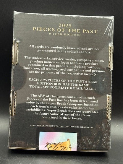 Pieces of the Past 9 Year Series 1 Collection Hobby Box (Super Break 2025) - Curators Corner LLC
