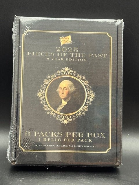 Pieces of the Past 9 Year Series 1 Collection Hobby Box (Super Break 2025) - Curators Corner LLC