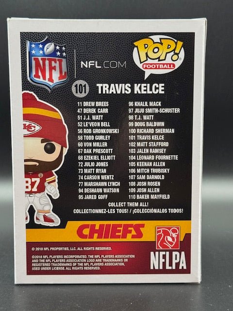 Pop! Football Chiefs "Travis Kelce" Funko Pop #101 - Curators Corner LLC