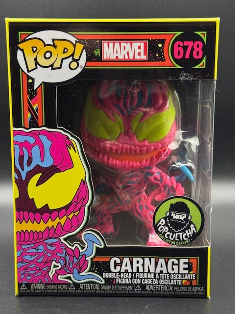 Pop! Marvel "Carnage" Funko Pop #678 - Curators Corner LLC