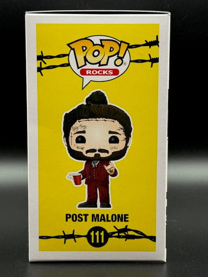 Post Malone Signed Funko Pop #111 - Curators Corner LLC
