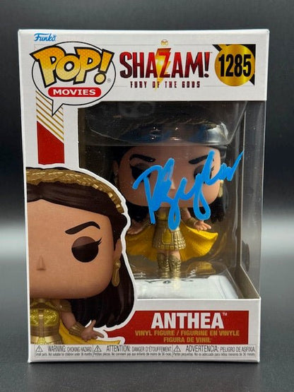 Rachel Zegler Signed Shazam Fury of the Gods Anthea Funko Pop #1285 - Curators Corner LLC