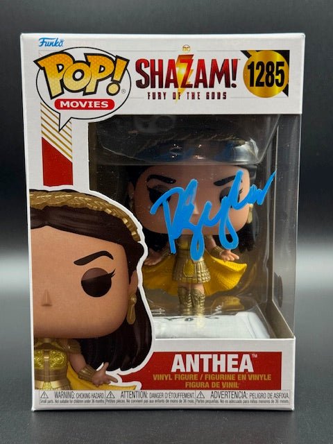 Rachel Zegler Signed Shazam Fury of the Gods Anthea Funko Pop #1285 - Curators Corner LLC