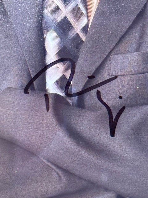 Rainn Wilson Signed The Office Dwight Photograph with Frame - Curators Corner LLC