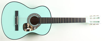 Shania Twain Signed 38" Acoustic Guitar (JSA) - Curators Corner LLC