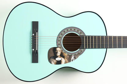 Shania Twain Signed 38" Acoustic Guitar (JSA) - Curators Corner LLC