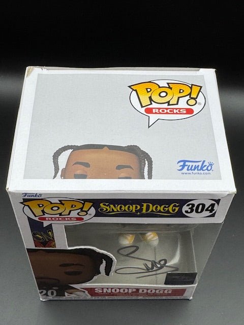 Snoop Signed Snoop Dogg Wearing Steelers Jersey Funko Pop #304 - Curators Corner LLC