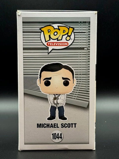 Steve Carell Signed The Office Michael Scott Funko Pop #1044 *blemished* - Curators Corner LLC