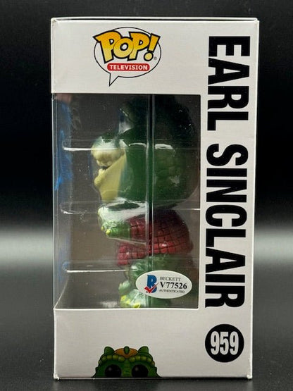 Stuart Pankin Signed Earl Sinclair Funko Pop #959 - Curators Corner LLC