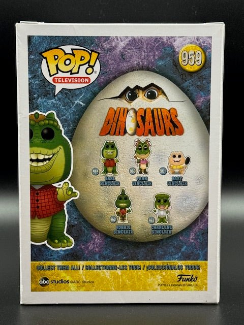 Stuart Pankin Signed Earl Sinclair Funko Pop #959 - Curators Corner LLC