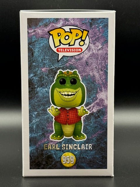Stuart Pankin Signed Earl Sinclair Funko Pop #959 - Curators Corner LLC