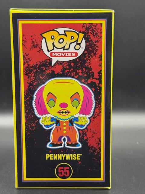 Tim Curry Signed/Tone Rodriguez Art It the Movie "Pennywise" Funko Pop #55 - Curators Corner LLC