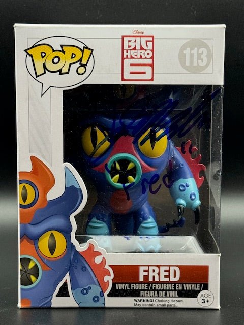 TJ Miller Signed Fred Funko Pop #113 - Curators Corner LLC