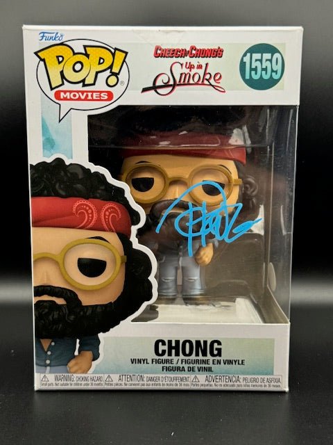 Tommy Chong Signed Chong Funko Pop #1559 - Curators Corner LLC