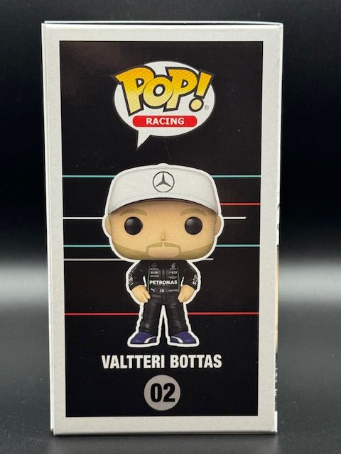 Valtteri Bottas Signed F1 Funko Pop #02 - Curators Corner LLC
