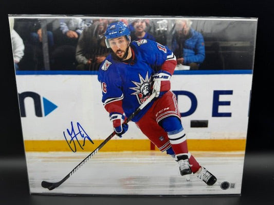 Vince Trocheck Signed 11x14 Rangers Photograph - Curators Corner LLC