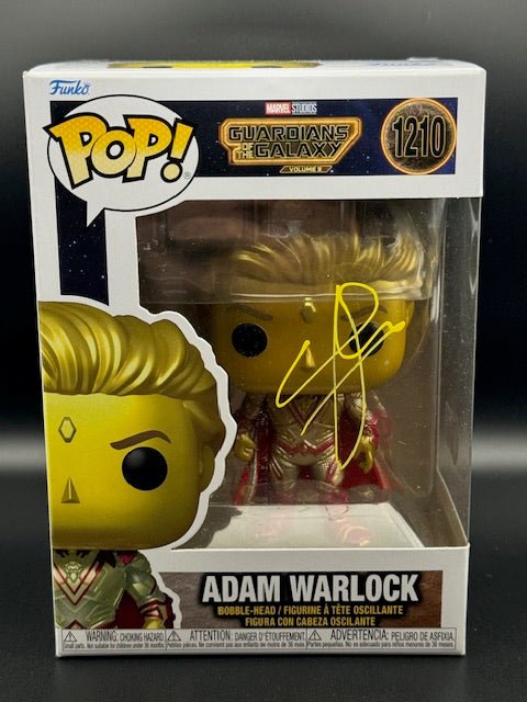 Will Poulter Signed Adam Warlock Funko Pop #1210 - Curators Corner LLC