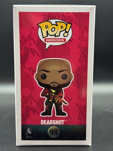 Will Smith Signed Suicide Squad Deadshot Funko Pop #98 - Curators Corner LLC