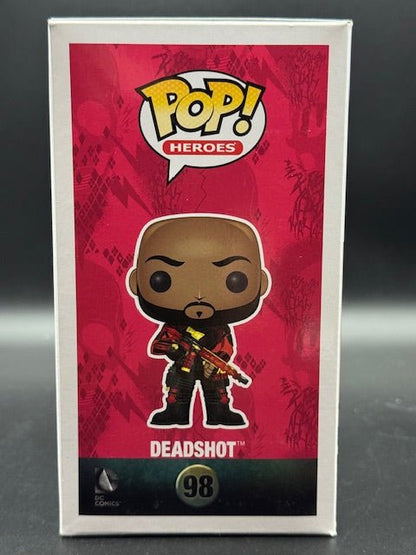 Will Smith Signed Suicide Squad Deadshot Funko Pop #98 - Curators Corner LLC