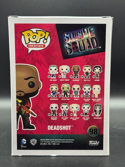 Will Smith Signed Suicide Squad Deadshot Funko Pop #98 - Curators Corner LLC